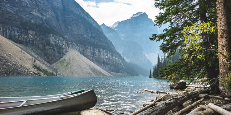 Moraine Lake in Banff National Park